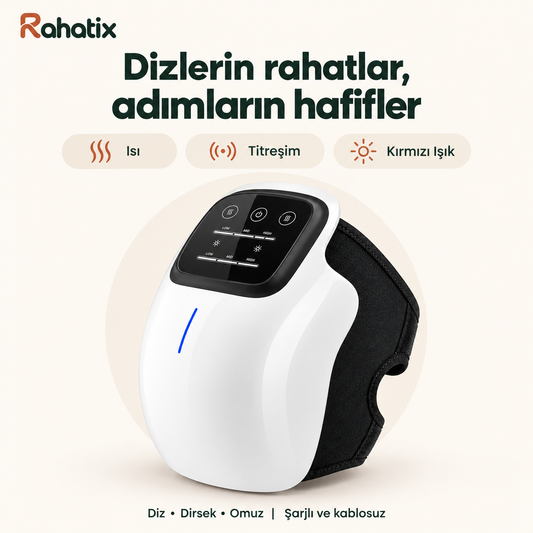 Rahatix Isıtmalı Diz, Dirsek ve Omuz Masaj Cihazı